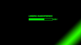 Green light black background loading - wallpaper free wallpaper