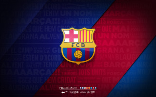 Soccer logo red blue background 3 - a soccer logo free wallpaper