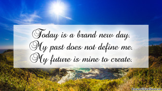 Sunny day ocean sunflower quote - a blue sky and ocean in the background free wallpaper