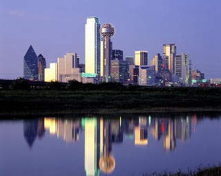 City skyline lake water tower - city background free wallpaper