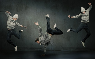 Man handstand air feet hands - graffiti art free wallpaper