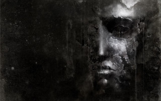 Black white photo man smoke - bastien l. deharme free wallpaper