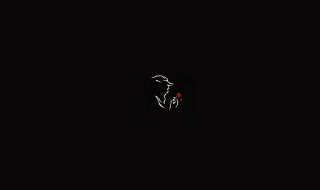 Man rose hand dark night - banksy free wallpaper
