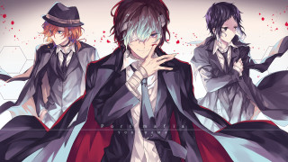 People hats capes group fun - anime art free wallpaper