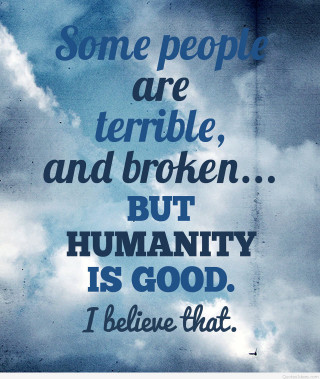 Sky clouds human rights quote - good free wallpaper
