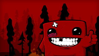 Red cartoon character thumbs up - dan content free wallpaper