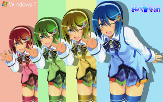 Anime girls wallpaper windows7 group - vivid free wallpaper