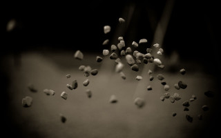 Food pieces table black white - photo of a bunch free wallpaper