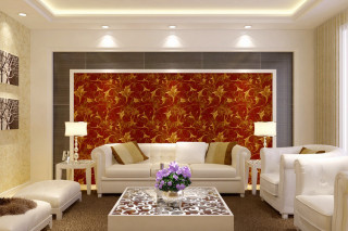 Living room couch comfortable cozy 19 - a vase of flowers free wallpaper