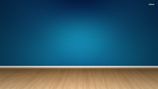 Blue wall wooden flooring white - a white frame free wallpaper