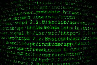 Green screen words dark background - a green light free wallpaper