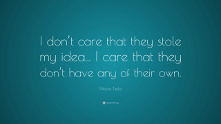Navida leo quote blue background - visionary free wallpaper