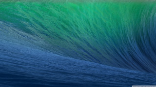 Large wave ocean blue sky 3 - a large wave free wallpaper