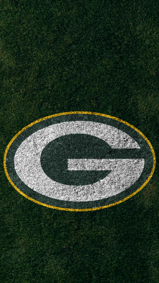 Green bay packers logo grass 2 - 4k uhd image free wallpaper