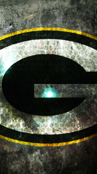 Green packers logo concrete yellow - gritty free wallpaper