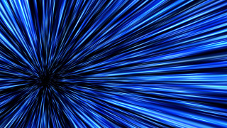 Blue background starburst middle image - a black center free wallpaper