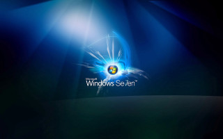 Blue wallpaper windows logo light 2 - a windows logo free wallpaper