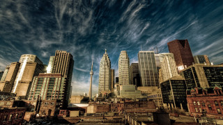 Tokyo city skyline river bridge 3 - chica macnab free wallpaper