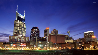 City skyline night bridge river 43 - balcomb greene free wallpaper