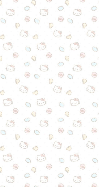 White background colored objects variety - a cat and a dog free wallpaper