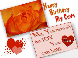 Happy birthday cards rose hearts - constance copeman free wallpaper for desktop