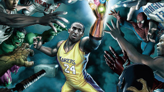 Basketball player trophy monsters background 2 - heroic free wallpaper