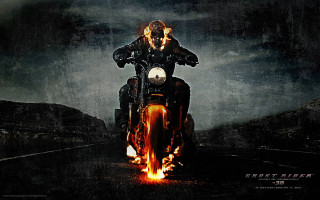 Man motorcycle road flames tires - tire free wallpaper