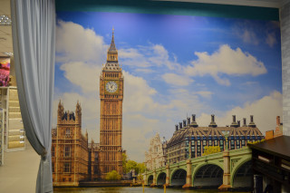 Big ben london mural art - david young cameron free wallpaper