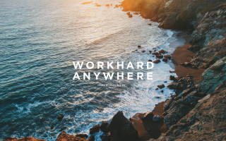 Rocky cliff work hard anywhere - a rocky cliff free wallpaper