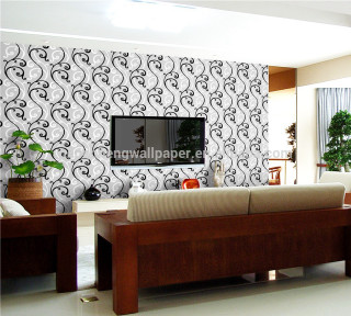 Living room couch television patterned - a wall free wallpaper