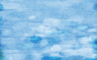 Blue sky clouds water words - anthony s waters free wallpaper