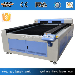 Laser cutting machine blue white - holography free wallpaper