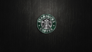 Starbucks black leather wooden graffiti - digital free wallpaper for desktop