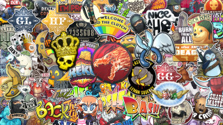 Stickers decals wall room collection - a wall in a room free wallpaper