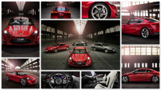 Red silver white sports car - a silver sports car free wallpaper for desktop