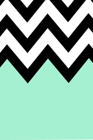 Black white chevron green background 2 - carol bove free wallpaper