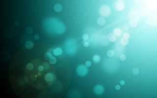 Blurry blue background circles light 3 - circle of light free wallpaper