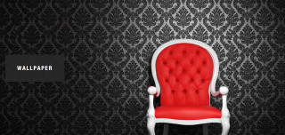 Red chair wallpaper black white - a red chair free wallpaper