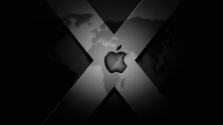 Apple logo sky clouds letter - photo of an apple logo free wallpaper