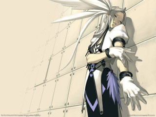 White haired woman chinese dress - against a wall free wallpaper