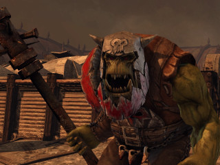 Demonic creature large hammer huge - a demonic looking creature free wallpaper