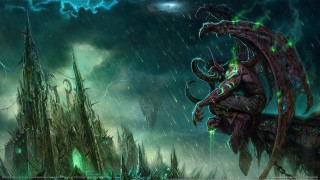 Demonic creature huge head body 2 - a huge head free wallpaper