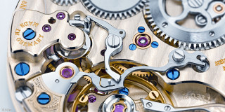 Watch gears closeup assemblage puzzle - gear free wallpaper