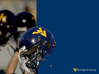Football helmet display window blue - wpa free wallpaper