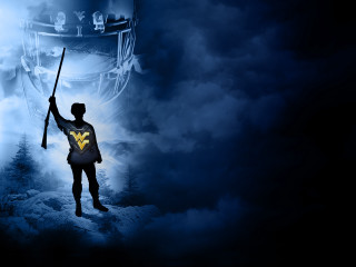 Man holding baseball bat football - epic fantasy free wallpaper