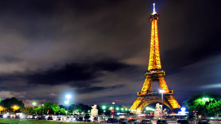 Tall tower bright light night 2 - tall free wallpaper