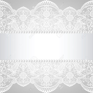 White lace silver ribbon gray - andries stock free wallpaper