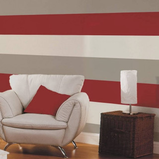 Chair lamp striped wall room - striped free wallpaper