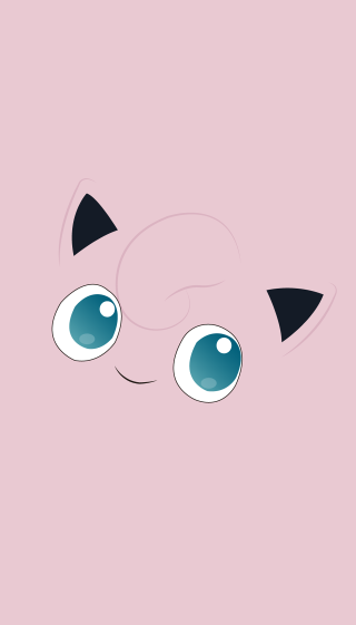 Pink background cat eyes black - a black nose free wallpaper