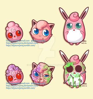 Cartoon animals expressions set four - a cat free wallpaper
